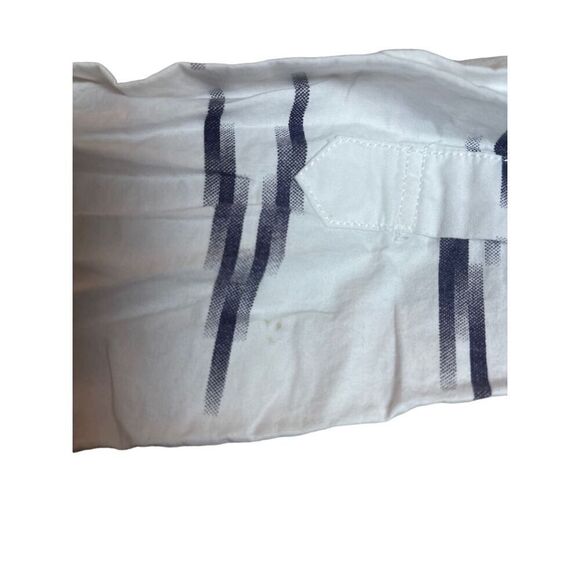 Cody James Men's White Blue Regular Pearl Snap Ikat Button Down Shirt Size XL - Picture 15 of 15